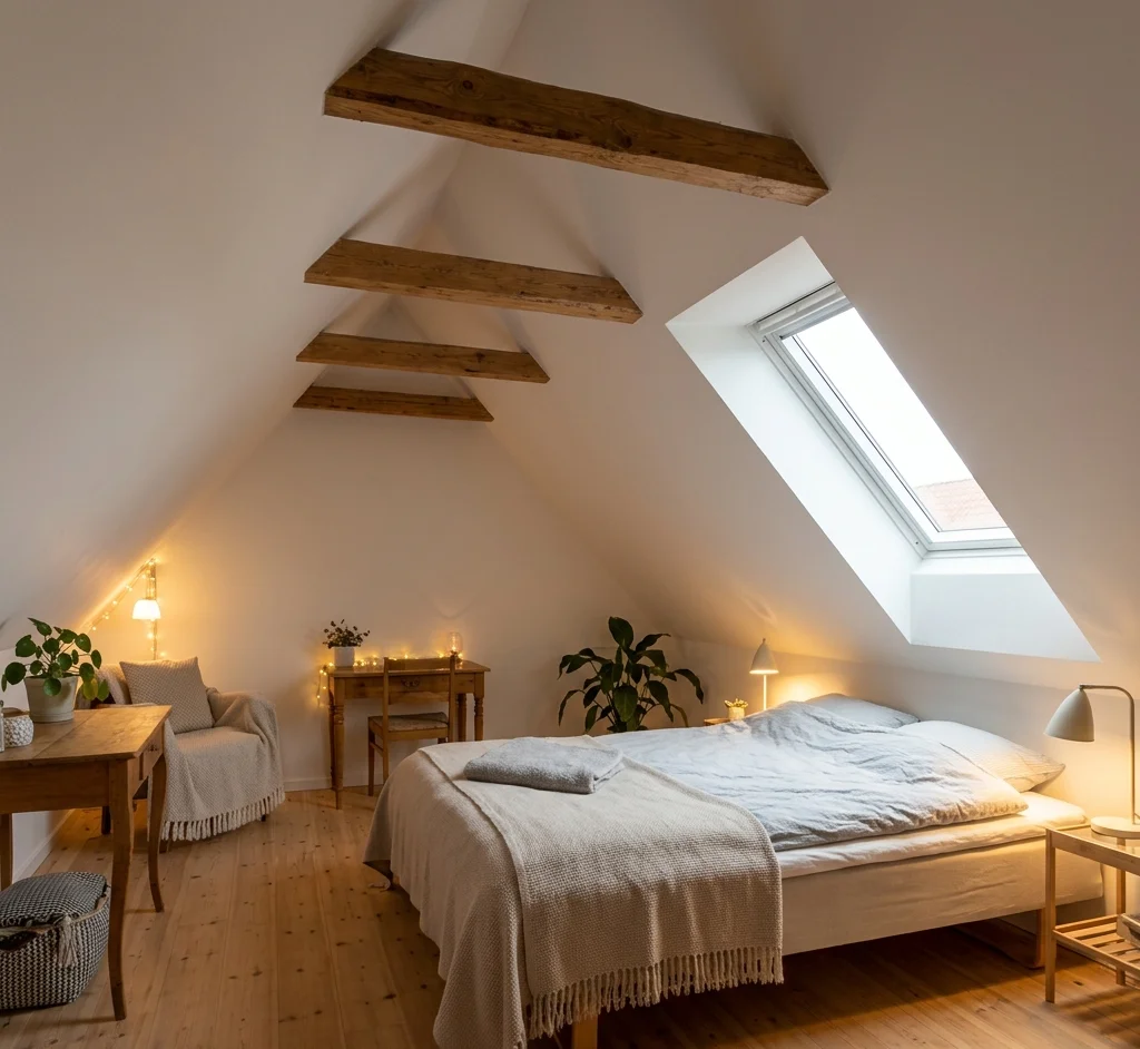 Færdig isoleret hus